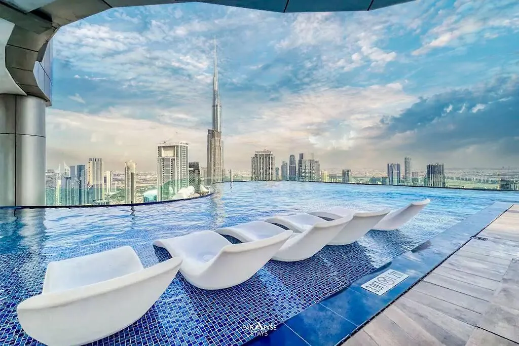 64Th Floor Infinity Pool, Burj Khalifa View Daire Dubai Birleşik Arap Emirlikleri